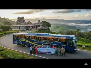 : Theni, Megamalai & Grand Group Tour  40-Seater