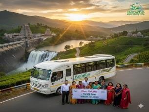 Theni, Megamalai & Ultimate Grand Group Tour 53-Seater Coach