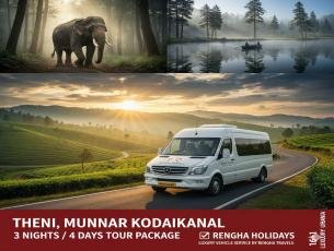 Theni to Thekkady 1-Day Tour Package  Luxury Caravan