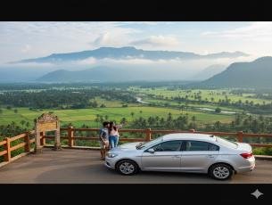 Theni Rayappanpatti Day Trip Itinerary (Sedan)